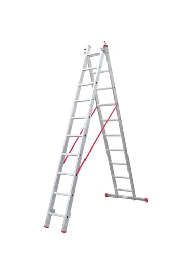 Beykon A Tipi 2x3 Toplam 6 Metre Endüstriyel Sürgülü Merdiven