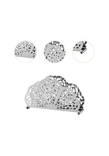 Homyl Kağıt Peçete Tutucu, Depolama Organizatör, Parti Gümüş