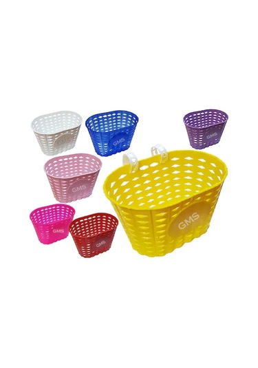 Bisiklet Ön Sepet. Plastik. 16 Ve 20 İnç Çocuk Bisiklet Sepeti Mavi