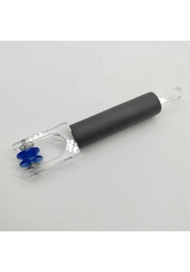 Chuangyinshop 1 Adet Ayarlanabilir Cam Kıvırma Ve Parlatma Aleti, Çift Yaylı Rulo, Konforlu Köpük Tutamak