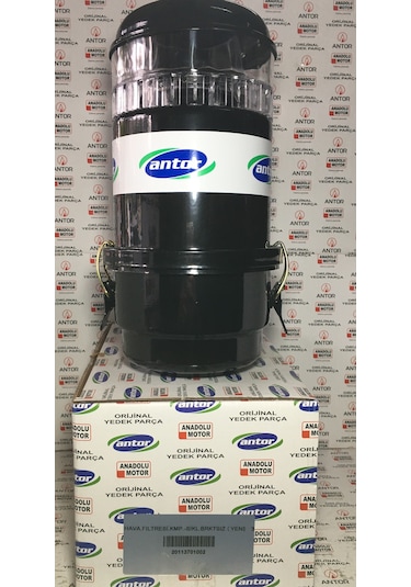 ANTOR /lombardini Patpat Hava Filitresi Komple 510 12hp Siklon Camlı Borusuz Filtre/Filitre