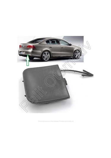 Passat B7 Arka Tampon Çeki Demir Kapağı 3ae807441