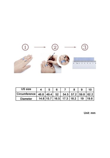 Bsr620 S925 Sterling Silver Platinum-plated Shining Zircon Ring 8 Çok Renkli