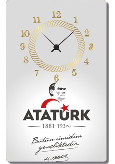 Decorıta Cam Saat | 1881 - 1938 Çok Renkli