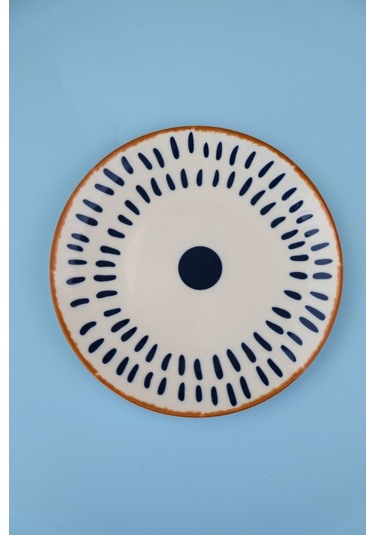 Tabak Evi Porselen Spotty Kahvaltı Ve İkram Takımı 6 Kişilik 14 Parça Çok Renkli