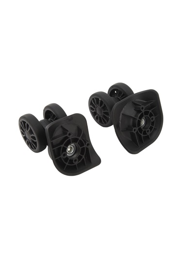 Geeroyoo Abs Kauçuk Vagonluk Tekerlekleri - Yedek Çekçek Valiz Tekerlekleri, Sessiz, Dayanıklı, Kolay Kurulum 2 Adet