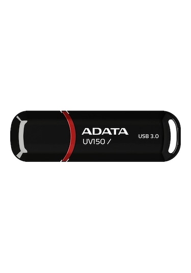 Adata Uv150 Usb Bellek Çubuğu, 64gb, Usb 3.0, Siyah