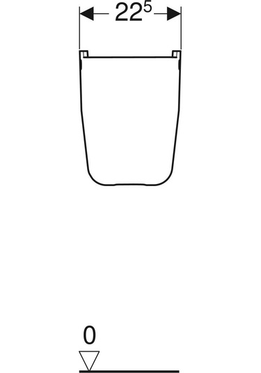 Geberit Yarım Ayak 500.576.01.1