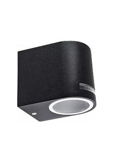 Maestro Beyaz Işık Tek Yönlü Dekoratif Işık Süzmeli İç Ve Dış Mekan Aplik, Bahçe, Teras Apliği Siyah