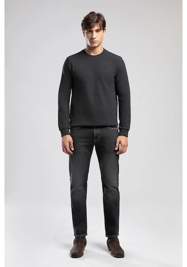 Lee Cooper Erkek Sweat 261 Lcm 241063 7501 Antrasit Antrasit