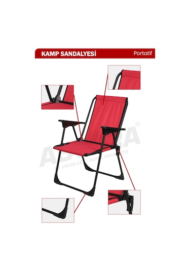 Kamp Sandalyesi Karışık