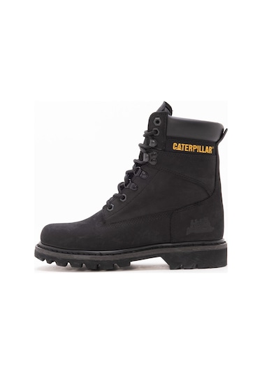 Caterpillar Cat Montana Kadın Deri Bot Siyah Siyah Nubuk