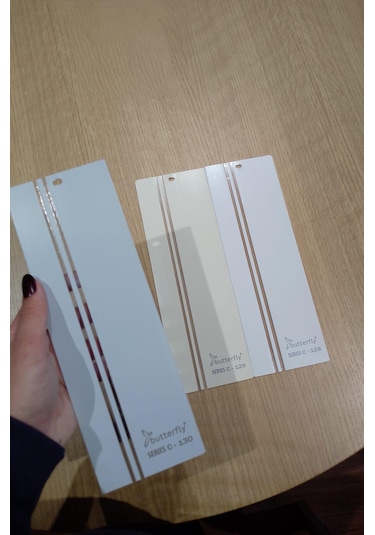 As Perde Çizgili Pvc Dikey Perde