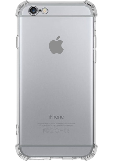 Apple Uyumlu iPhone 6S Plus Köşe Korumalı Airbag Antishock Silikon Kapak