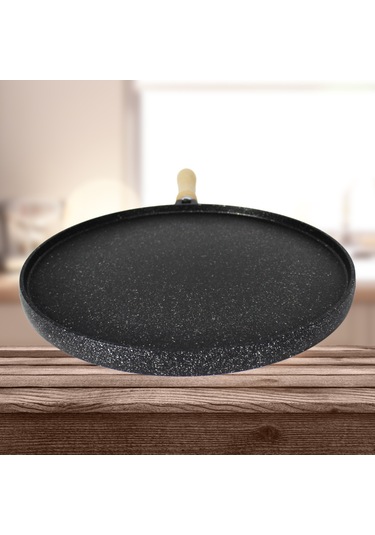 Zümrüt Gözleme Tavası 34 Cm Siyah