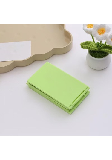 Suntek Kendi Saç Kesim Aynası Kompakt Katlanır Ayna Yeşil Yeşil