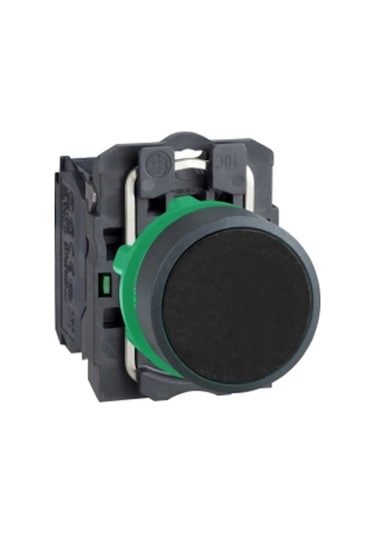 Schneider XB5AA21 22 mm Yaylı Siyah Kumanda Butonu Plastik