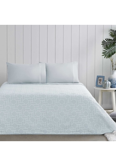 Taç Jakar Callie Tek Kişilik Pike Takımı Mavi 000000001000047227