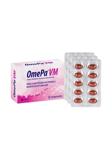 Omepa Vm 30 Yumuşak Kapsül 8680133000539