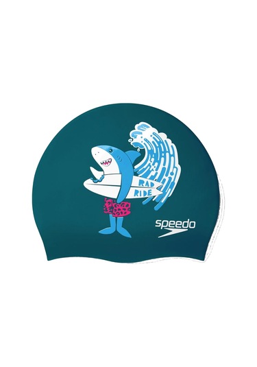 Speedo Slogan Prt Cap Ju Çocuk  Bone Mavi