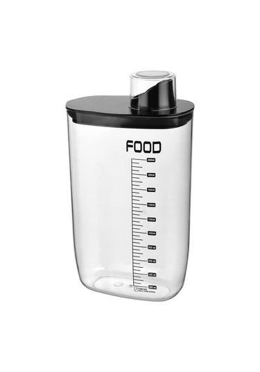 3 Lü Çok Amaçlı Erzak Kabı 2100 Ml Siyah