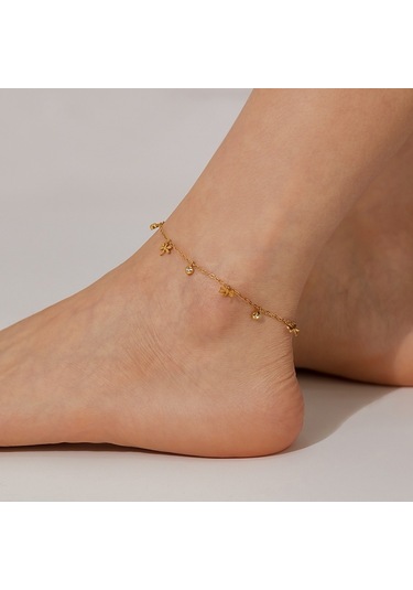 Opk Gz189 Paslanmaz Çelik Yapanan Çıkarma Kolye Halkalar Altın Altın