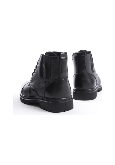 Garantili Darko Soğuk Geçirmez Kürklü Çocuk Bot Siyah
