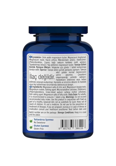 One Up Magnezyum Kompleks 30 Tablet