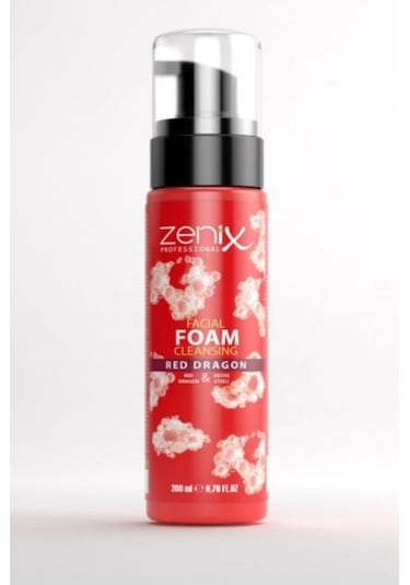 Zenix Red Dragon  Etkili Yüz Yıkama Köpüğü 200 Ml