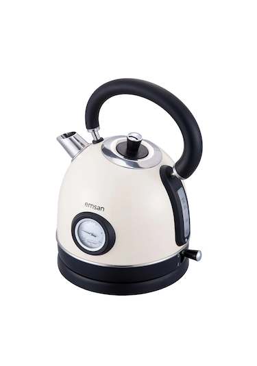 Emsan Turtle Kettle Cream