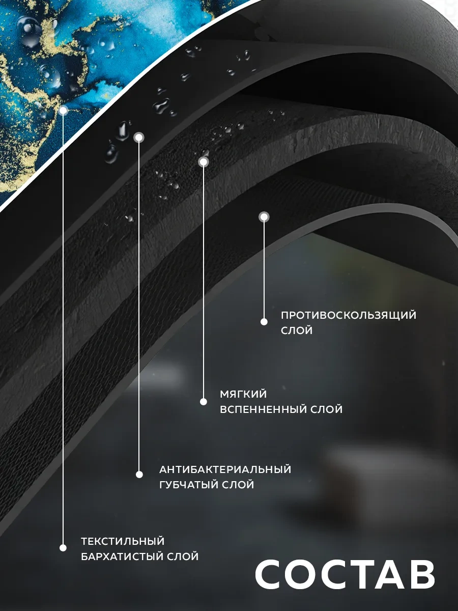 Rıdberg Home Kaymaz Banyo Ve Tuvalet Paspası 372697854 Siyah