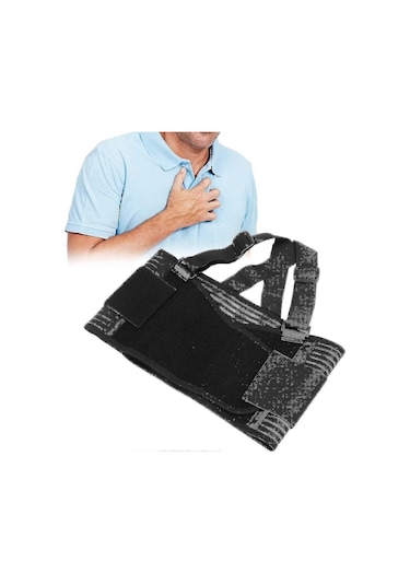 Göğüs Yaralanması İyileşmesi İçin Kaburga Kırığı Destekleyici Korse Ve Nefes Alabilen Kemer