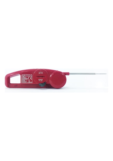 TFA Thermo Jack Katlanır Problu Dijital Termometre Bordo