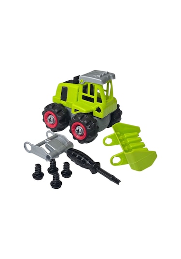 Eğitici, Öğretici Ve El Becerisi Geliştirici Sök Tak A Kalite I Ş Makinası Oyuncak- Yeşil