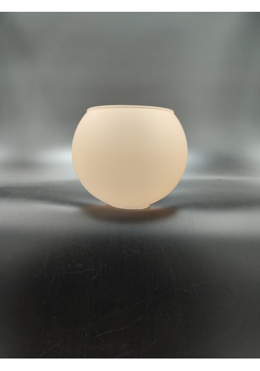 Küçük Avize Camı Küre,somon Çap:10.00cm-duy Yuvası:3.00cm E.14 Somon