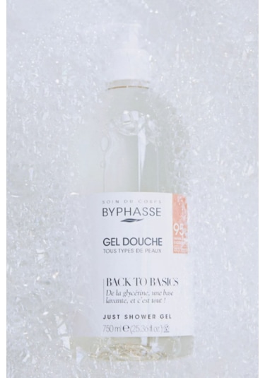 Byphasse Back To Basics Rafine Duş Jeli Tüm Cilt Tipleri 750 ML