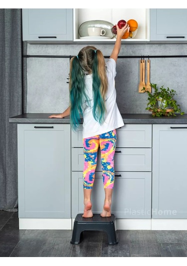 Flybuy Çocuklar İçin Basamak Taburesi Koyu Gri 188525201 Ayak Desteği Koyu Gri