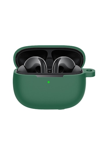 Xiaomi Gürültü Azaltma Pro Flipbuds Pro Kulaklıklar İçin Silikon Koruyucu Kılıf Koyu Yeşil
