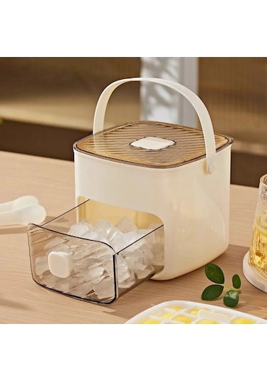 Taşınabilir Buz Yapıcı Makinesi Ve Çekmece Buz Yapıcı Saplı Çok Renkli