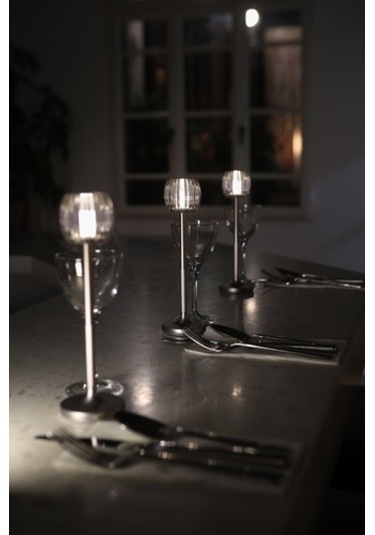 Stylistic Hari Waves Bistro Lamba Gümüş Beyaz Renkli