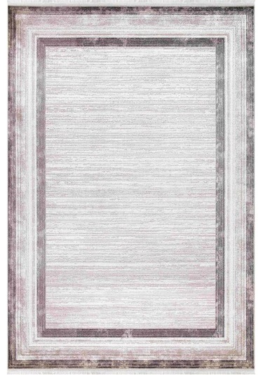 Vivaldi Nüans 1045 Gri Serisi Akrilik Salon Oturma Yatak Odası Halısı Gri