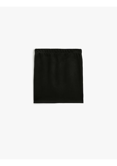 Koton Okul Eteği Beli Lastikli Siyah 5wkg70010ak Siyah