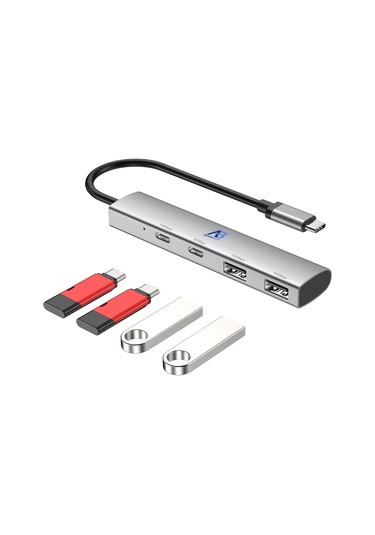 Uhp02-017 Apollobell 4 Portlu Usb C 3.2 Gen 2 Hub