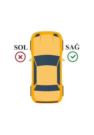 Golf 7 2013-2016 Model Arası Uyumlu Sağ Yolcu Tarafı Sis Farı Lambası