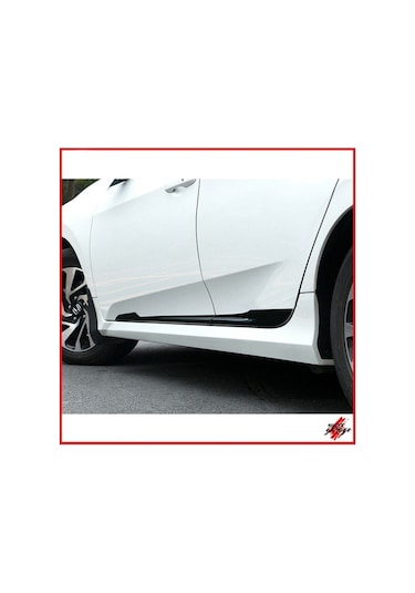 Honda Civic Fc5 Piano Black Yan Kapı Çıtası