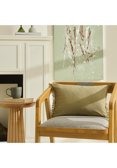 Karaca Home Dipsy Dolgulu Kırlent 35x50 Cm Haki Haki