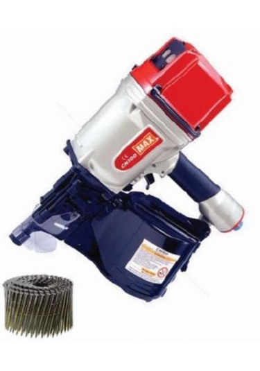 Max CN100 Havalı Rulo Çivi Tabancası