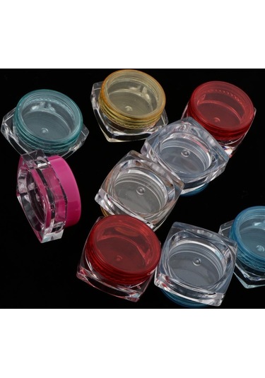 Suntek 20 Parça Doldurulabilir Kozmetik Kavanoz Örnek Makyaj