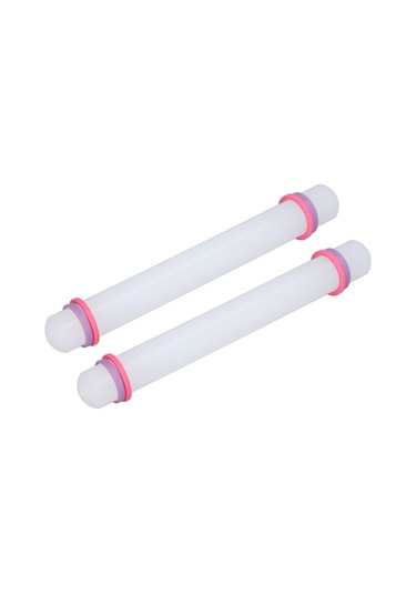 Ximistore9 2 Adet Plastik Hamur Silme Çubuğu, Anti Yapışkan Yüzeyli, Dayanıklı, Pastane Ve Tatlı Pişirme Aracı Diğer