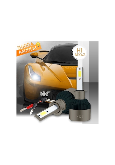 H1 White Beyaz Led Xenon Far Ledi Led Zenon Far Ampulü